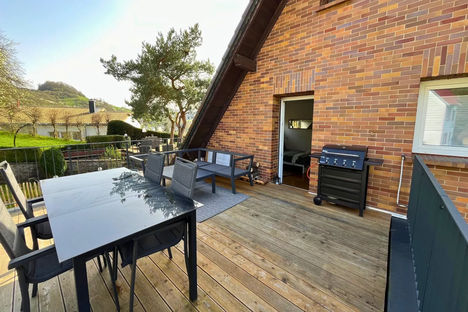 Ferienwohnung Eifelglück mit Dachterrasse-Terrasbalkon