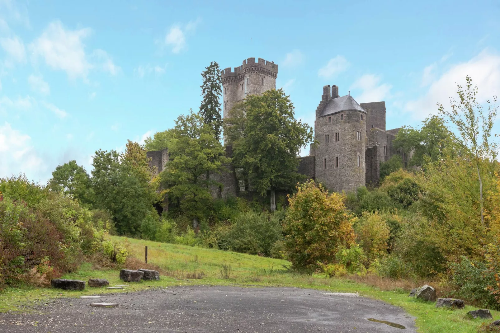 Apartment Eifelglück mit Dachterrasse-Gebieden zomer 20km
