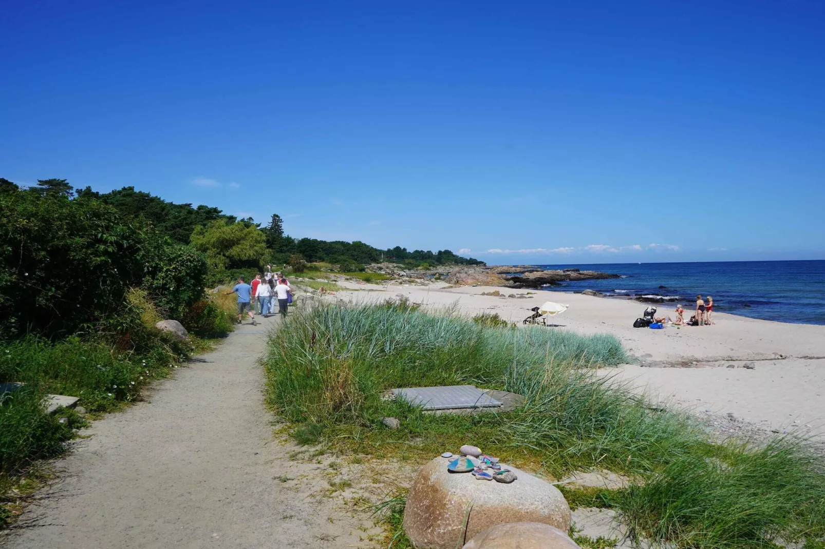 5 sterren vakantie huis in Allinge-Buitenlucht