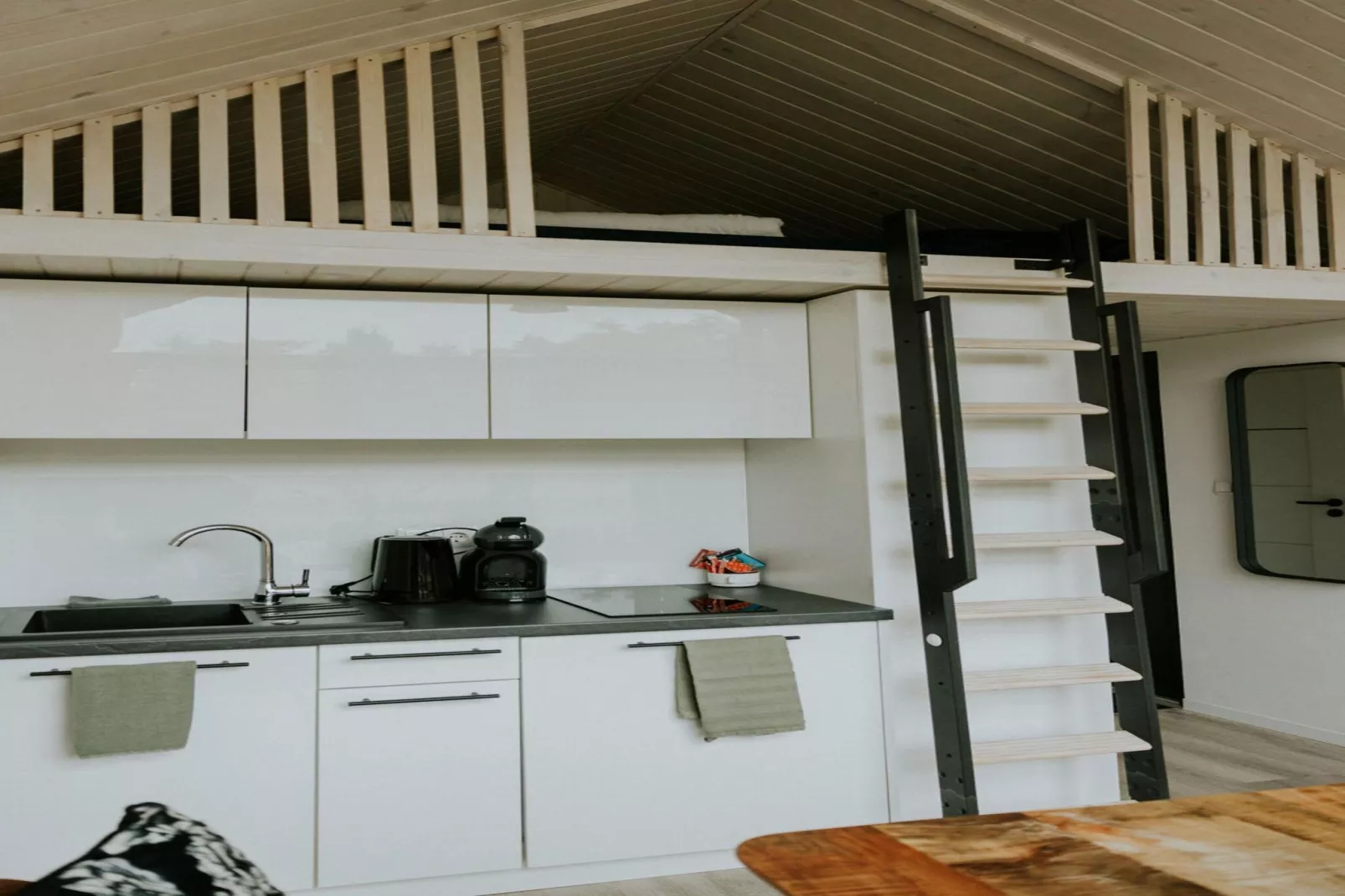 Tiny house XL | 2-4 persoons-Keuken