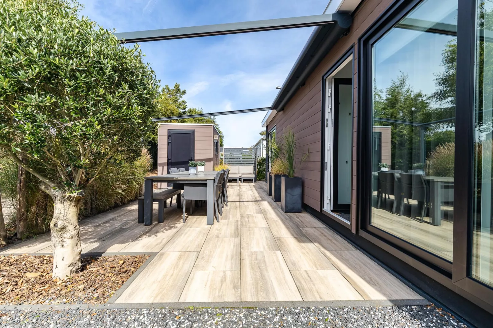 Chalet Julianahoeve | Beachhouse Renesse 2645-Terrasbalkon