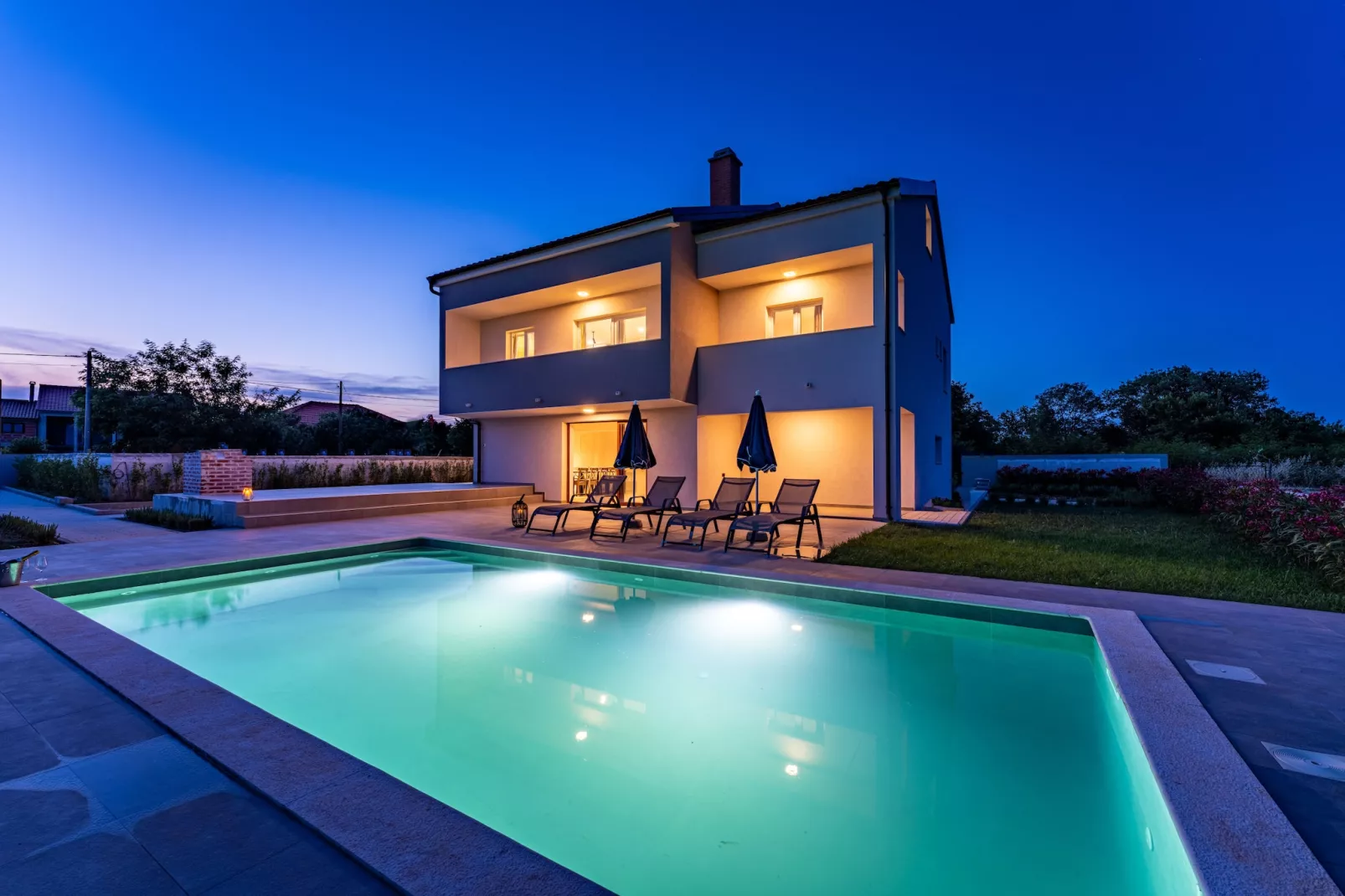 Villa Campi Dalmatia-Zwembad