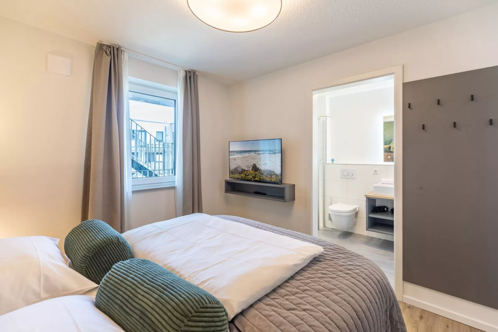 Halligwelt de Luxe auf Nordstrand-Slaapkamer