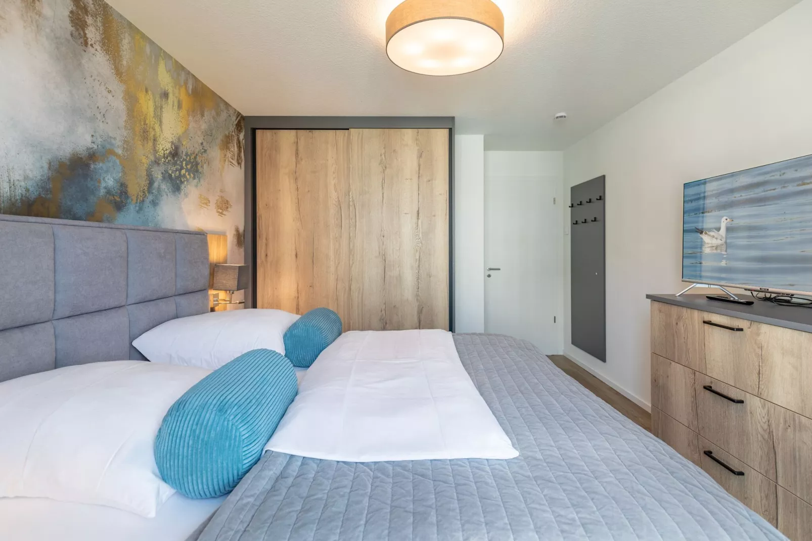 Wattsegler de Luxe auf Nordstrand-Slaapkamer