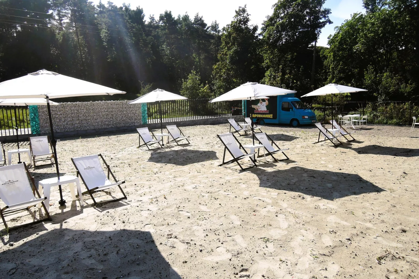 Turkusowa osada Wapnica-Tuinen zomer