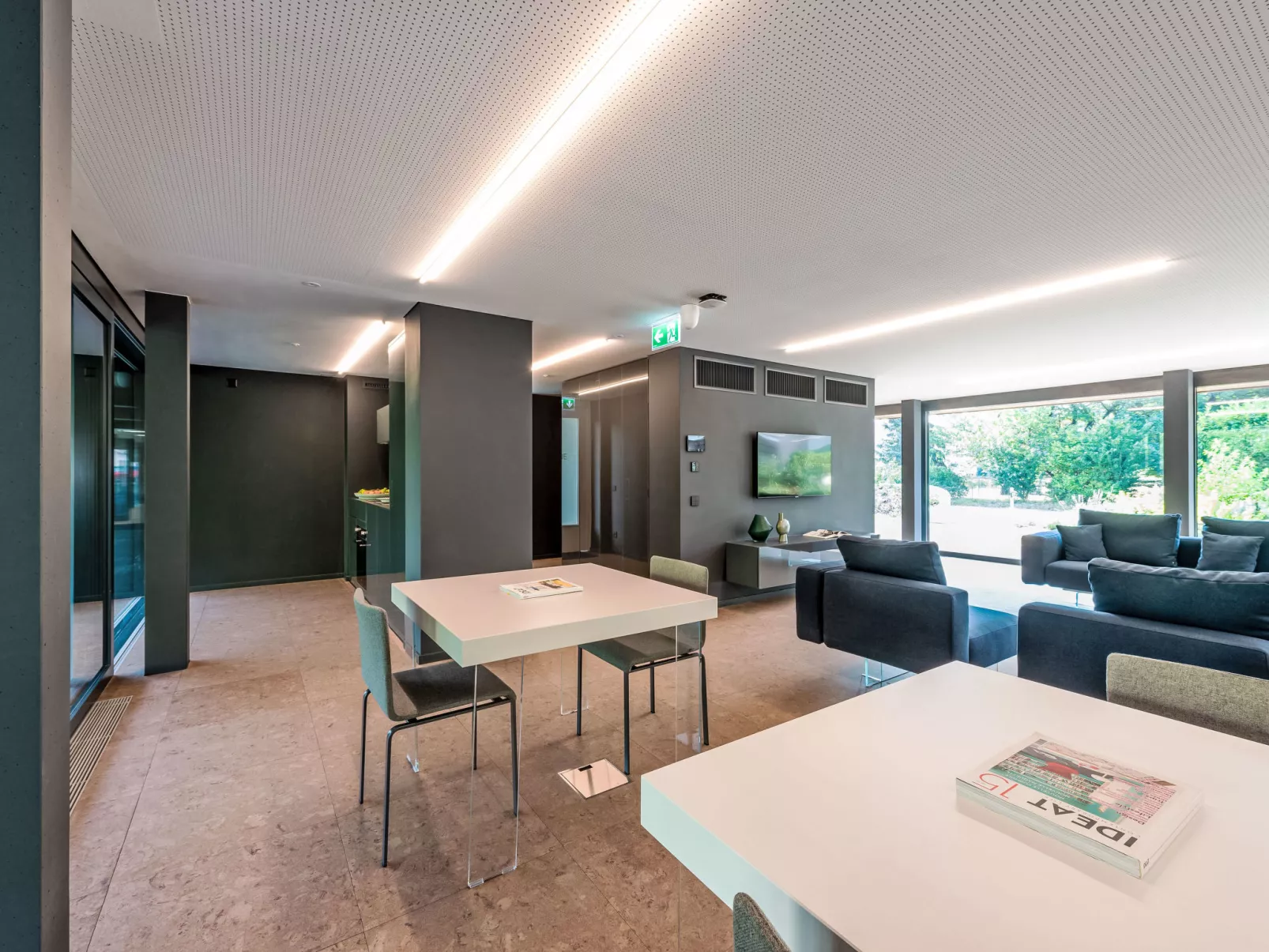 Lo Scudo di Stabio 1.Zi.Studio Nord-Binnen