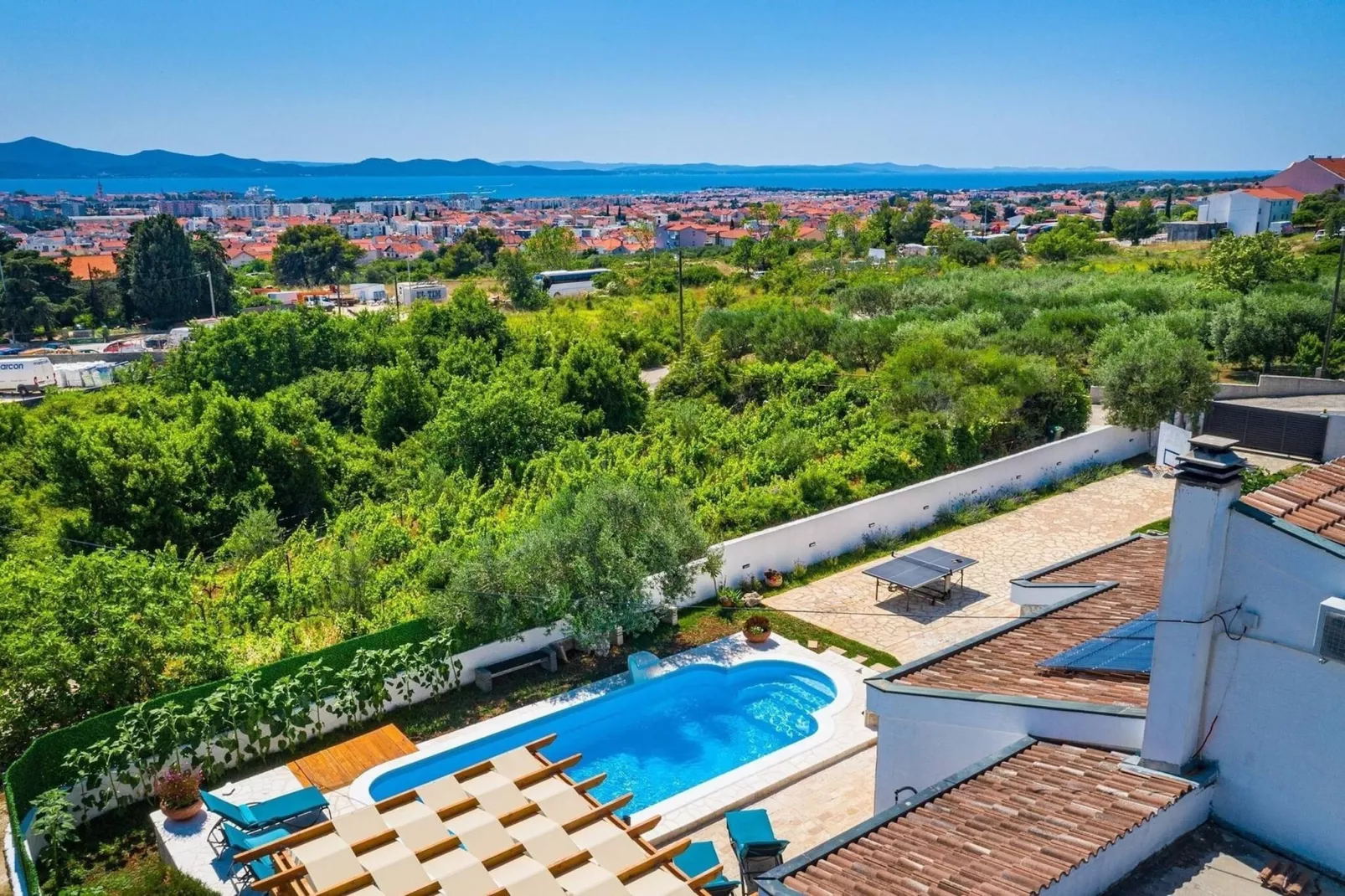 Sea view Villa Elia-Zwembad