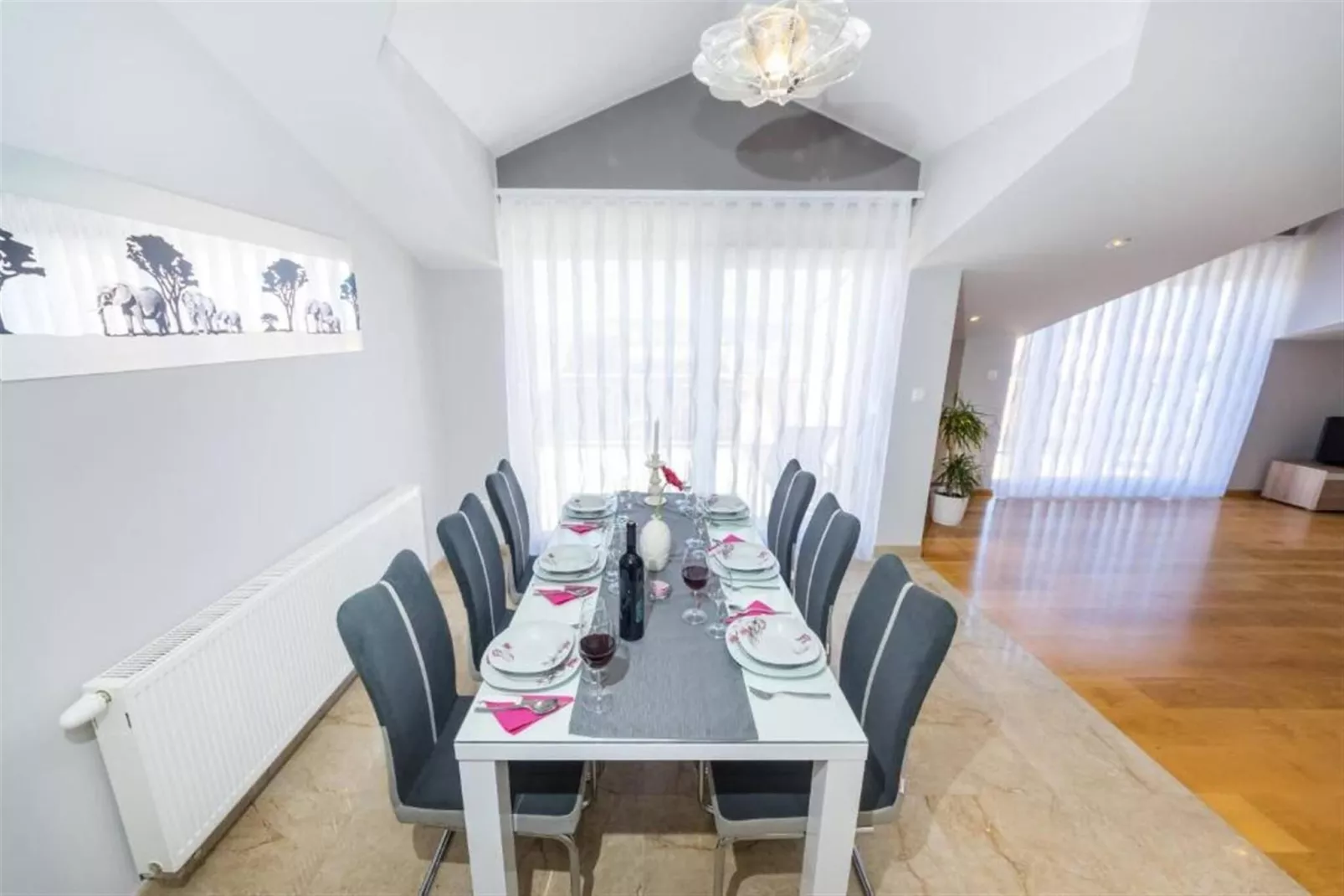 Penthouse apartment Zadar-Eetkamer