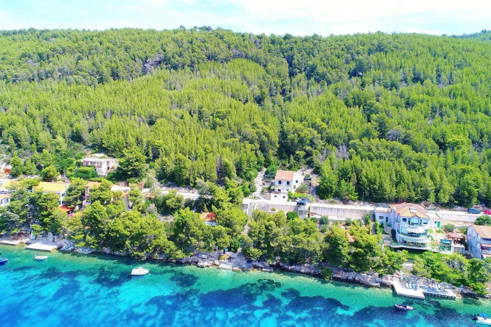 Panoramic Apartments Anić - Superior Two Bedroom Apartment with Terrace and Sea View (A1)-Uitzicht