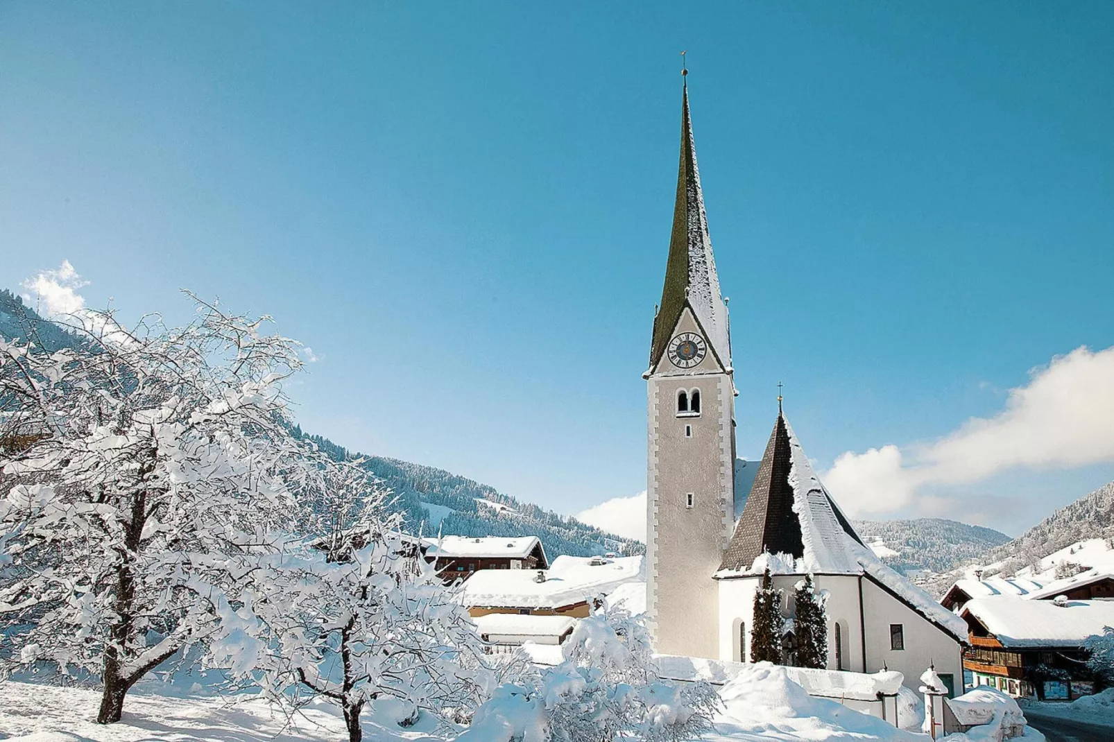 Brunner Apartments-Gebied winter 20km