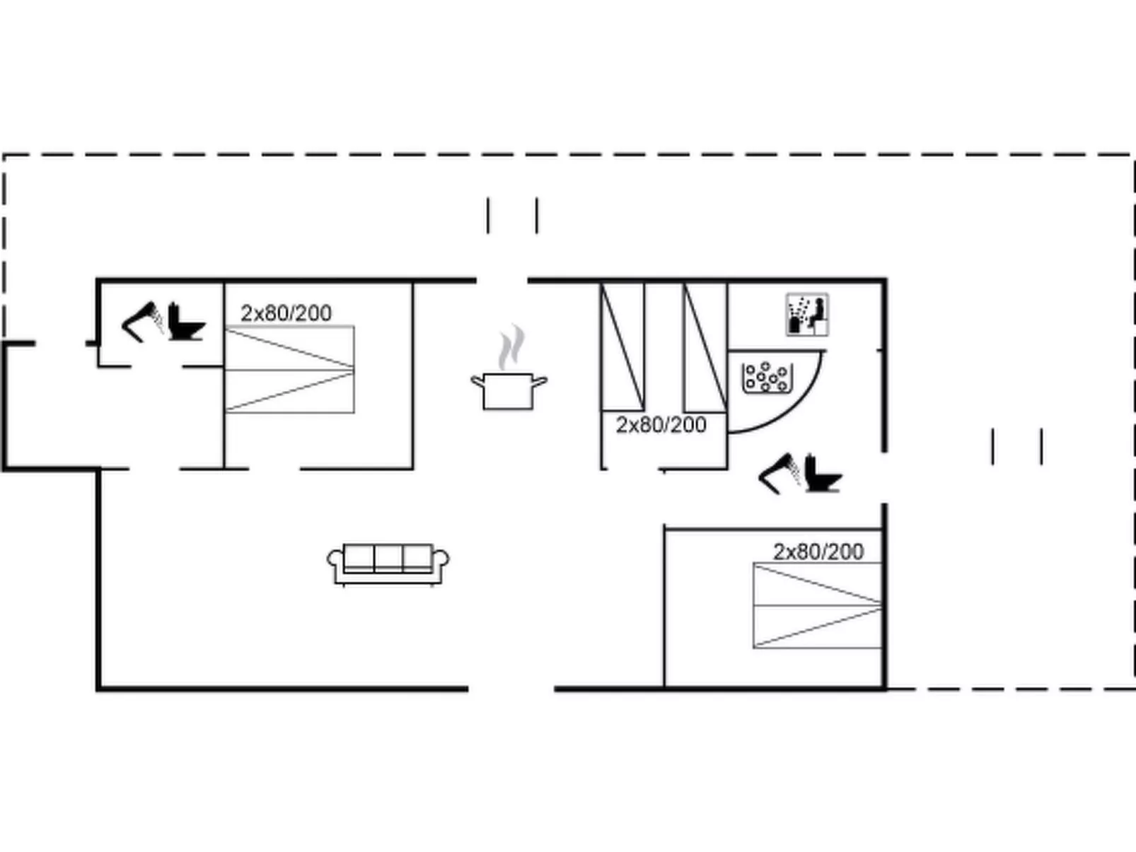 "Ortwin" - 300m from the sea-Binnen