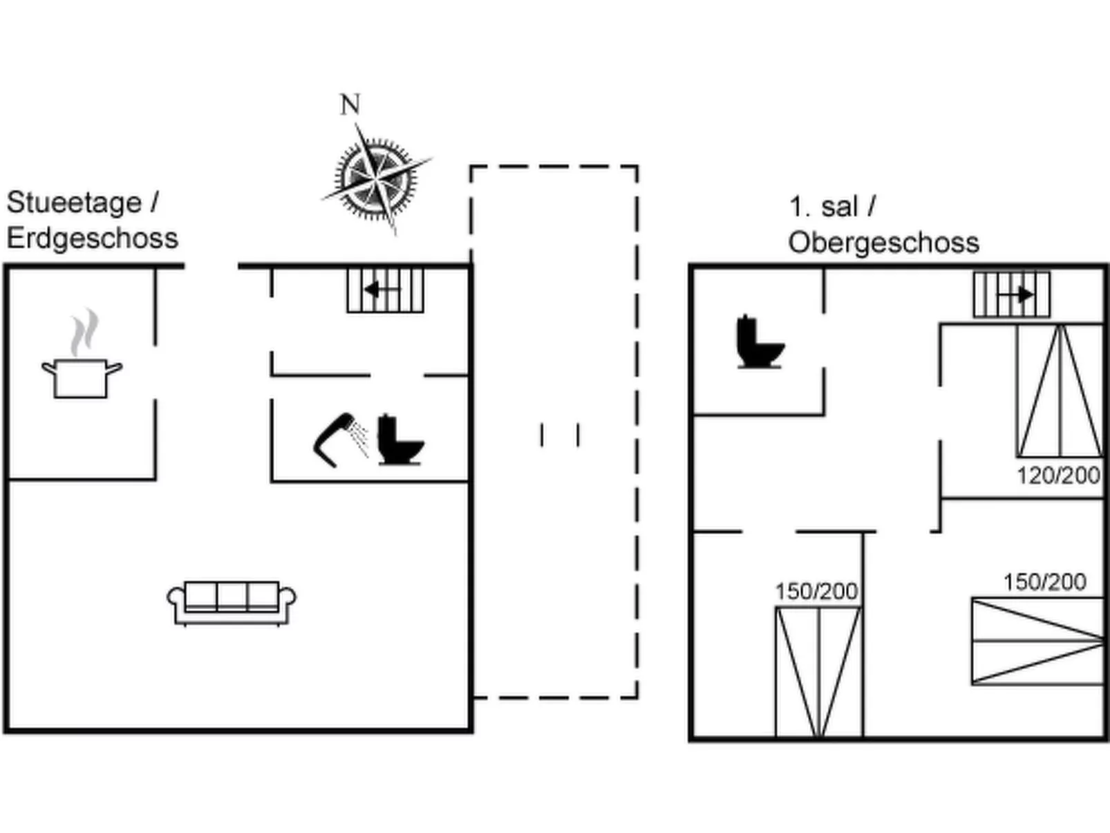 "Huanca" - 900m from the sea-Binnen