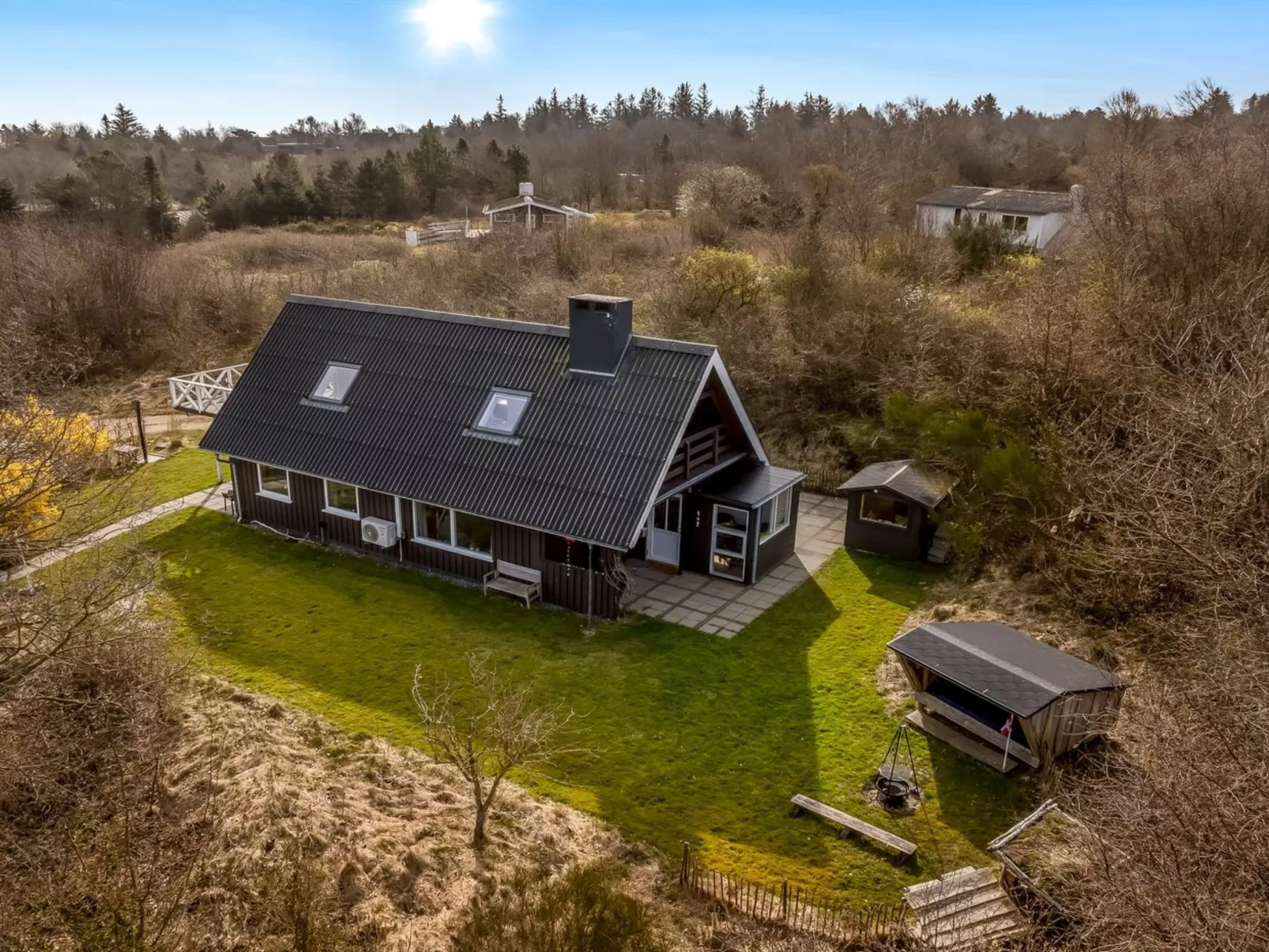 "Thyra" - 500m to the fjord-Buiten