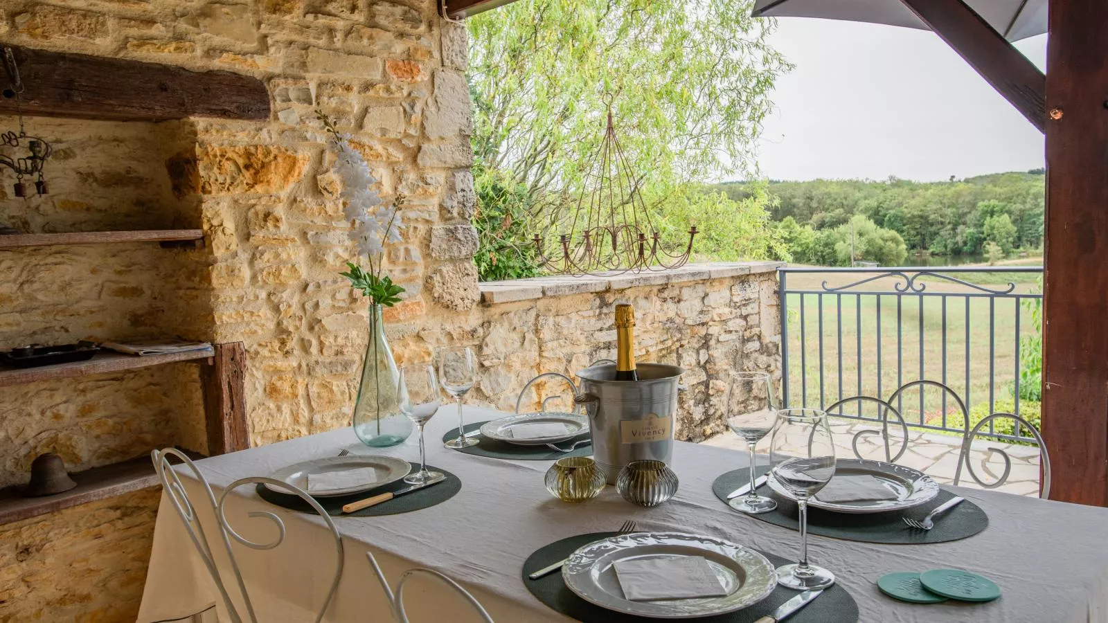 Orchidee-Terrasbalkon