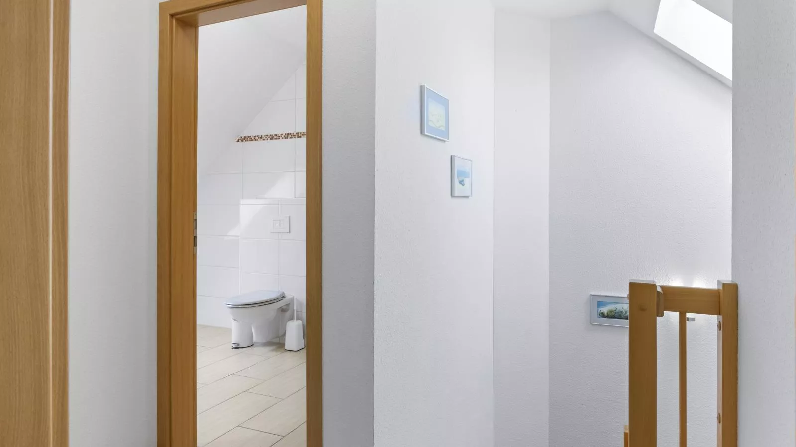 Stranddistel links mit Sauna-Hal-ontvangst