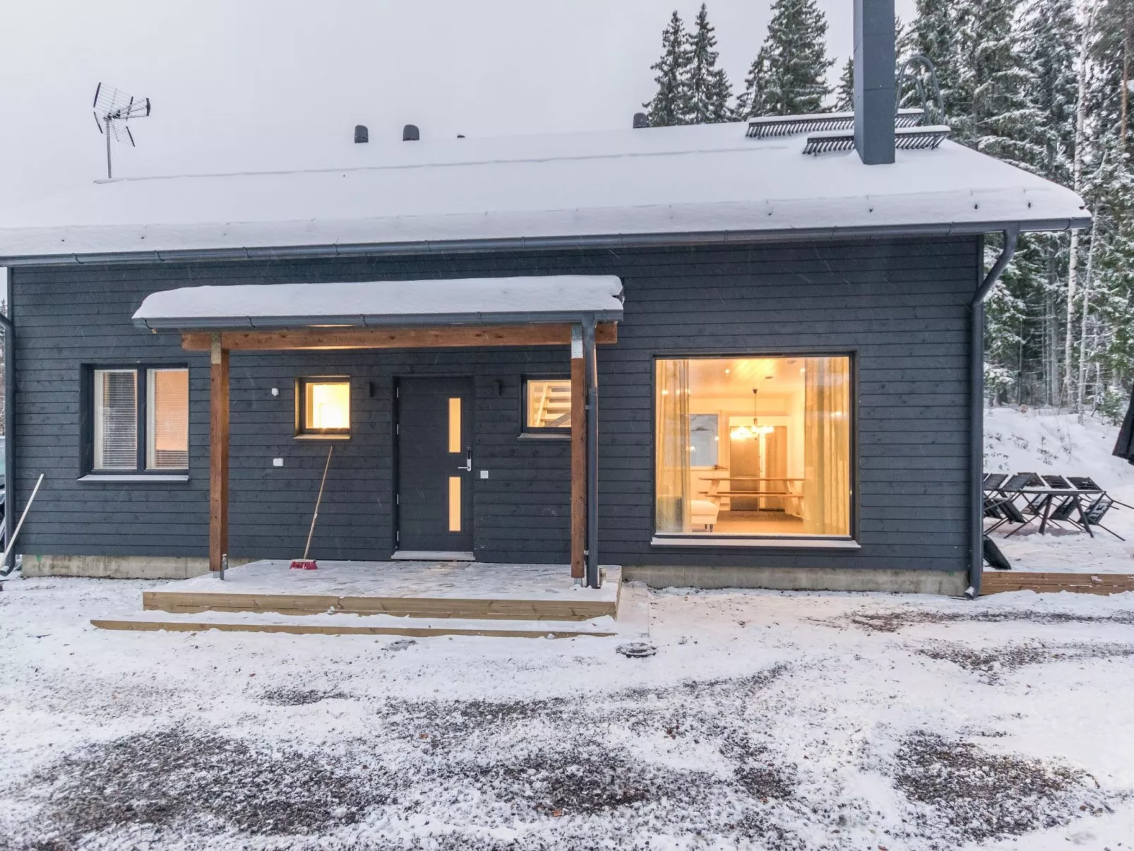 Villa minnesota-Binnen