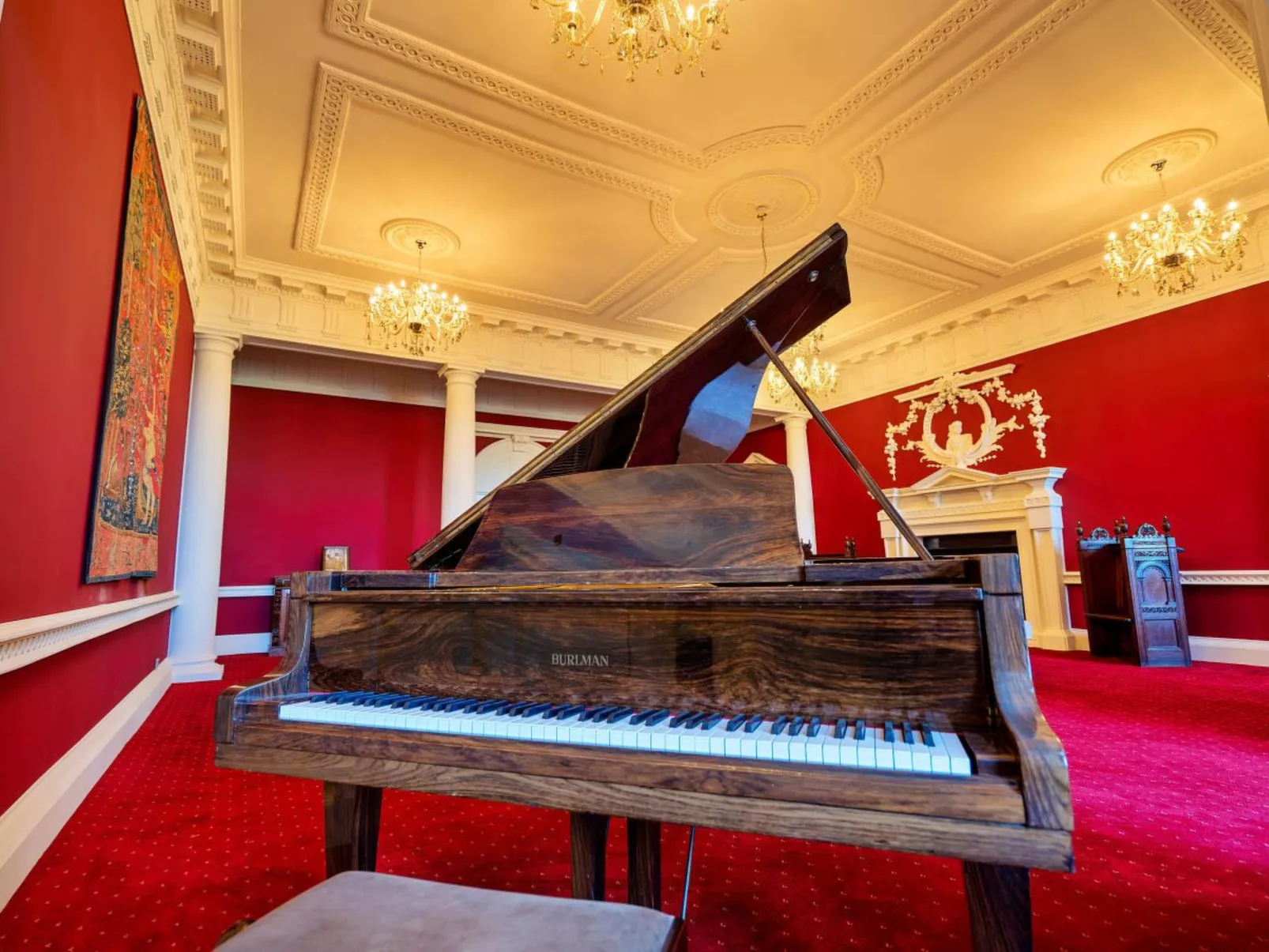 Hickleton Hall-Binnen