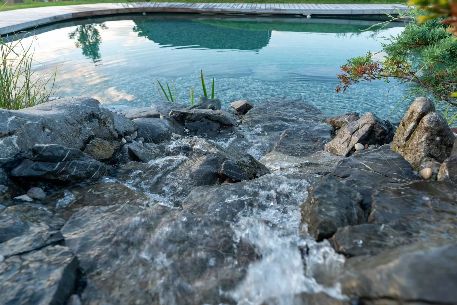 Echo Valley Hillside Holiday Home with Sauna - Two Bedroom Holiday Home with Sauna-Buitenlucht