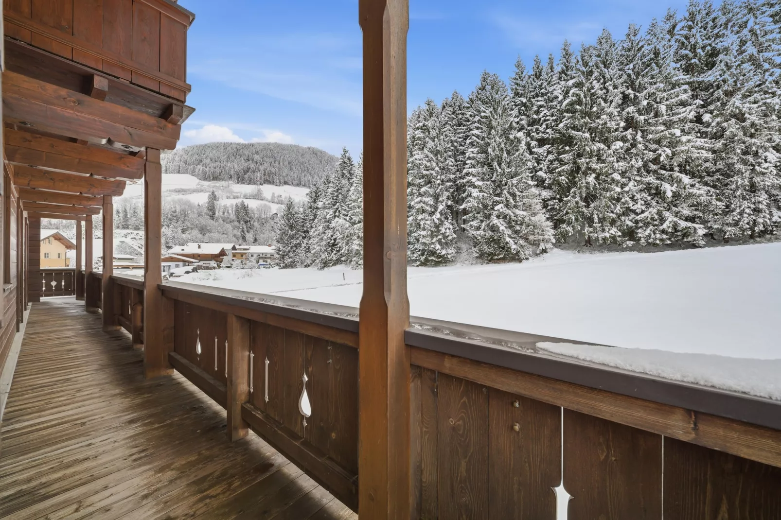 Apartment "Schattberg"-Terrasbalkon