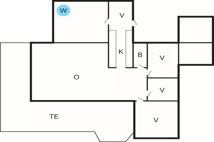 5 sterren vakantie huis in Gilleleje-Plattegrond
