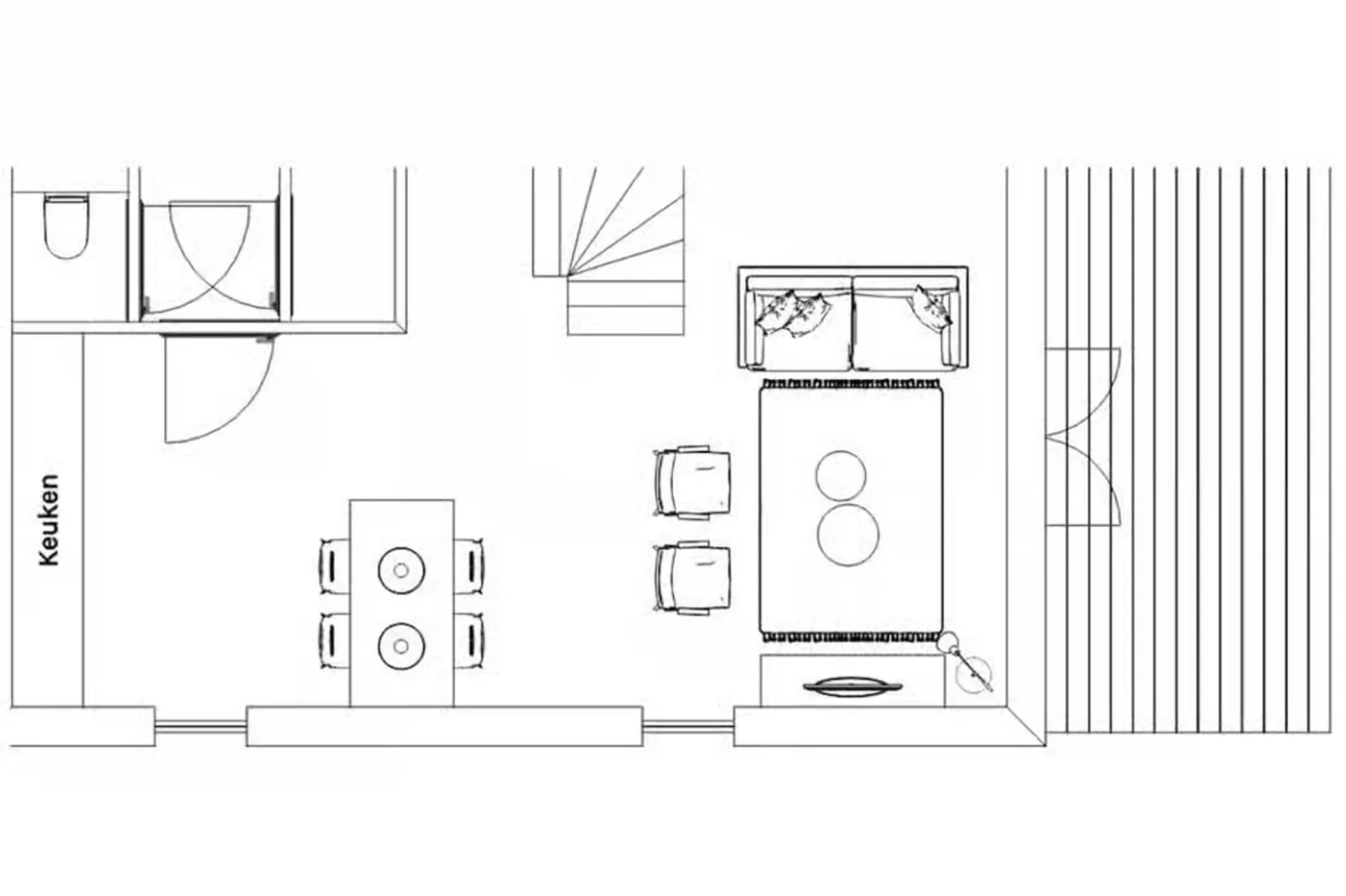 Plein 40 Lodge 6 - Plattegrond