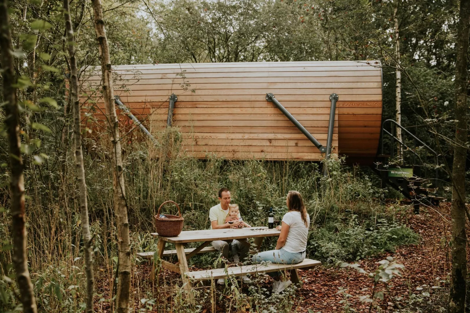 Skycabin | 2-4 persoons-Uitzicht zomer