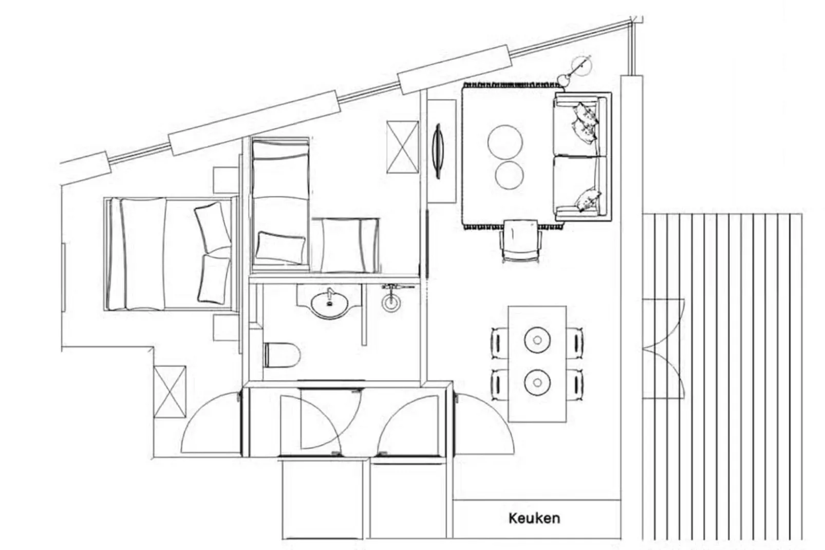 Plein 40 Lodge 17-Plattegrond