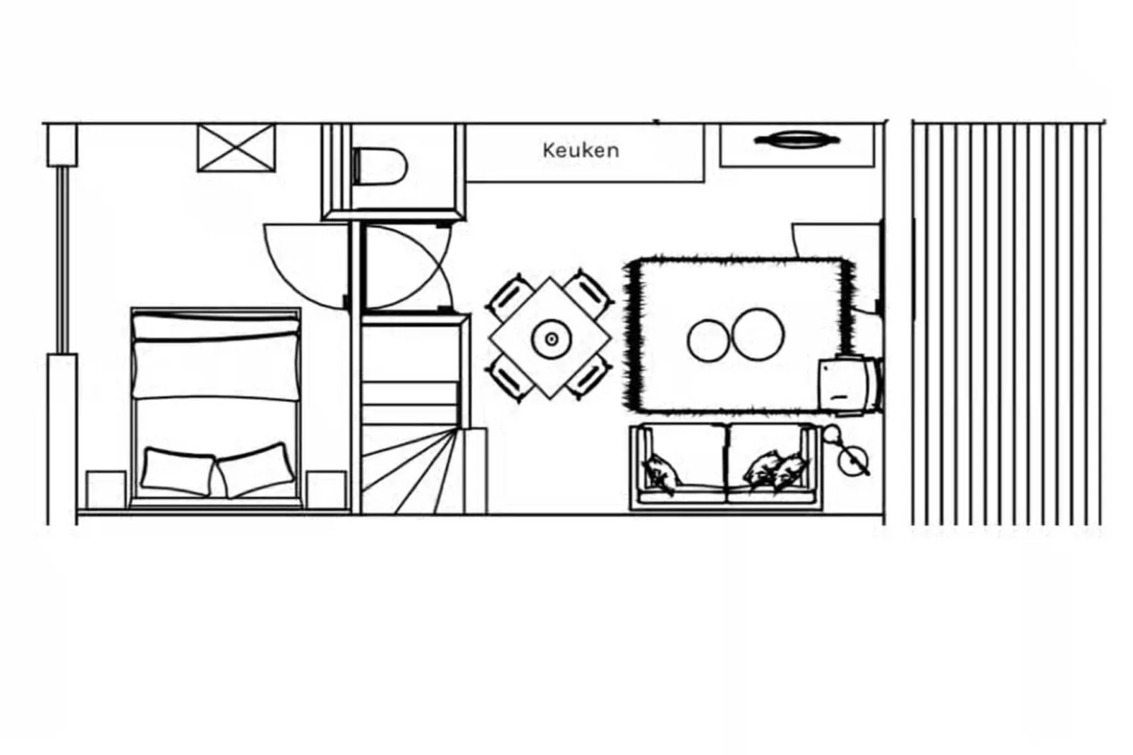 Plein 40 Lodge 24-Plattegrond
