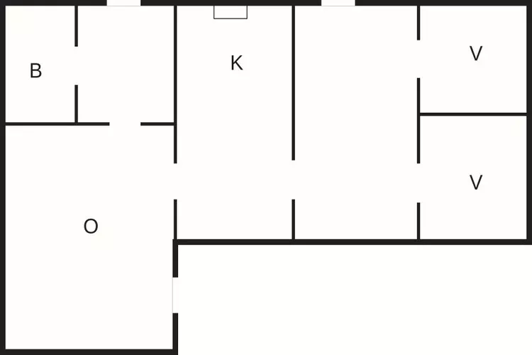 4 sterren vakantie huis in Gilleleje-Plattegrond