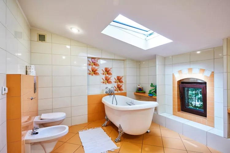 Dom wakacyjny w Sasinie dla max 8 osób-Badkamer