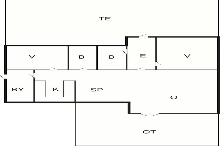 4 persoons vakantie huis in Egå-Plattegrond
