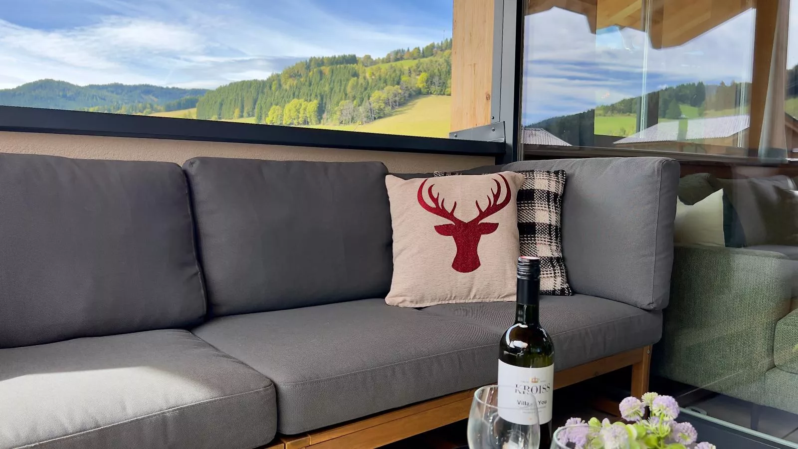 Grebenzen Lodge Edelweiss-Terrasbalkon