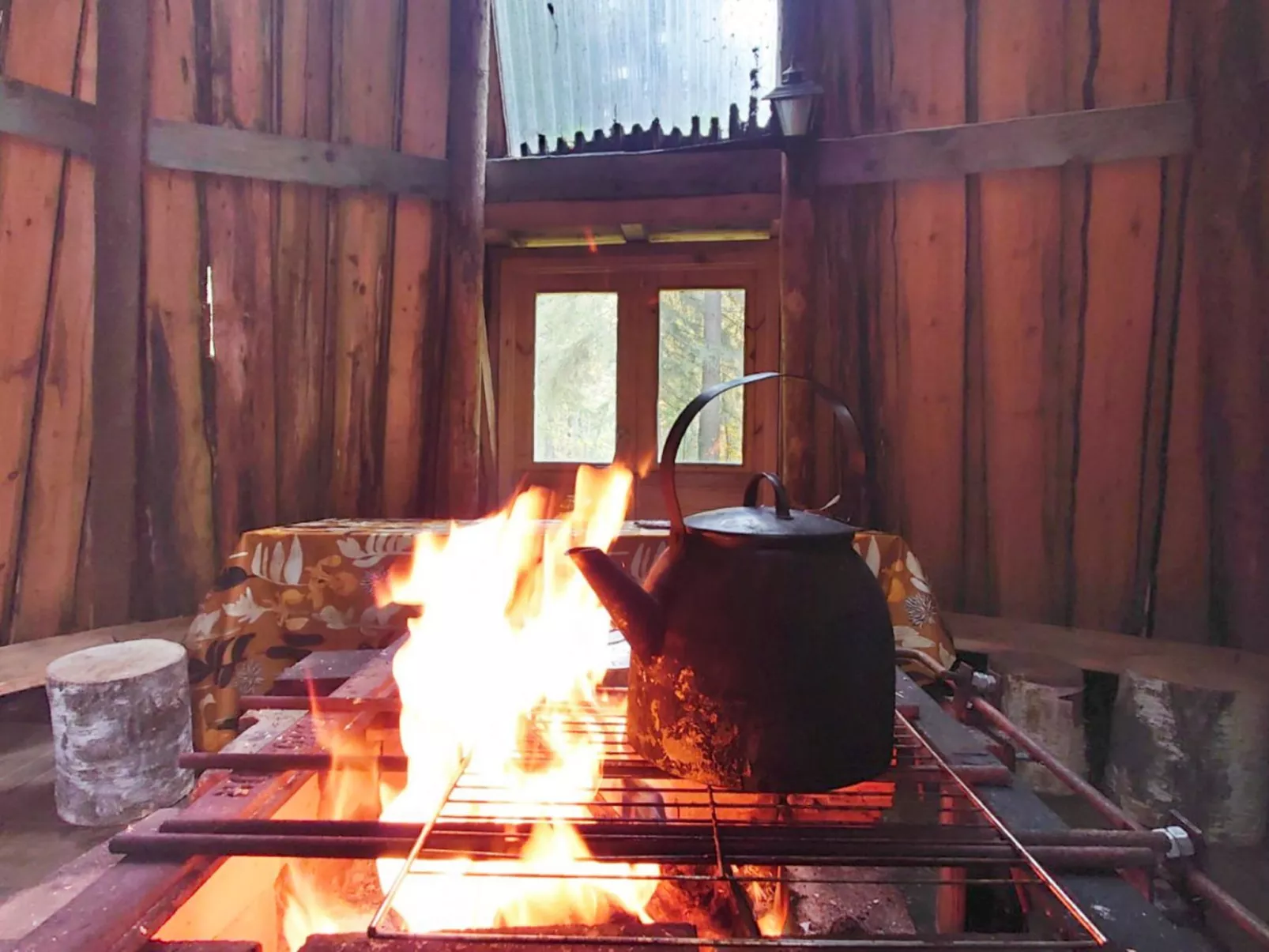 Koskimökki, vaikon loma 3-Binnen