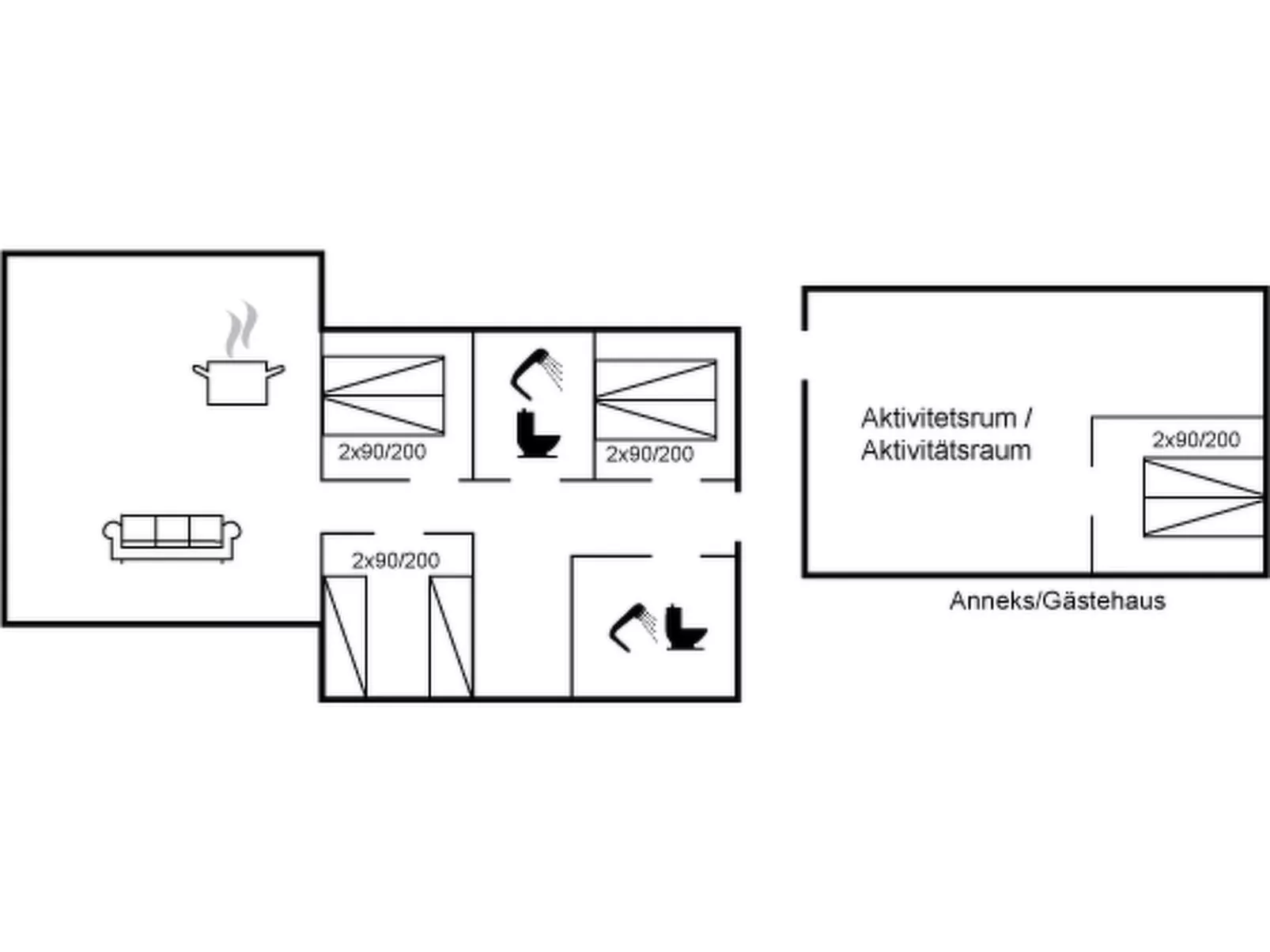 "Gadde" - 100m to the fjord-Binnen