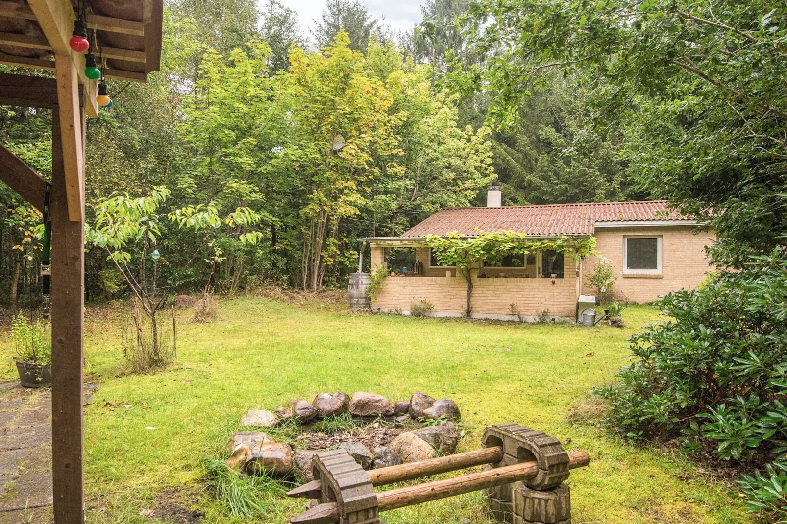 Natuurhuisje met terras van Gudena-Uitzicht