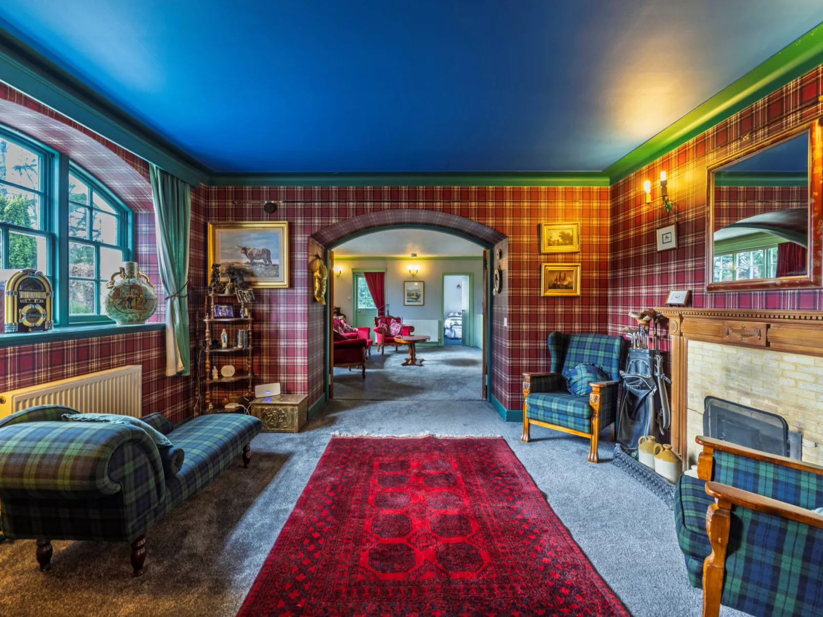 White House Retreat-Binnen