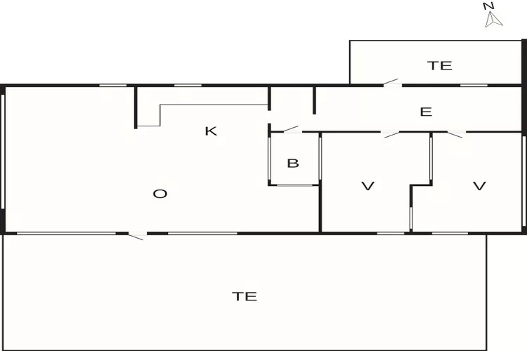 5 sterren vakantie huis in Højby-Plattegrond