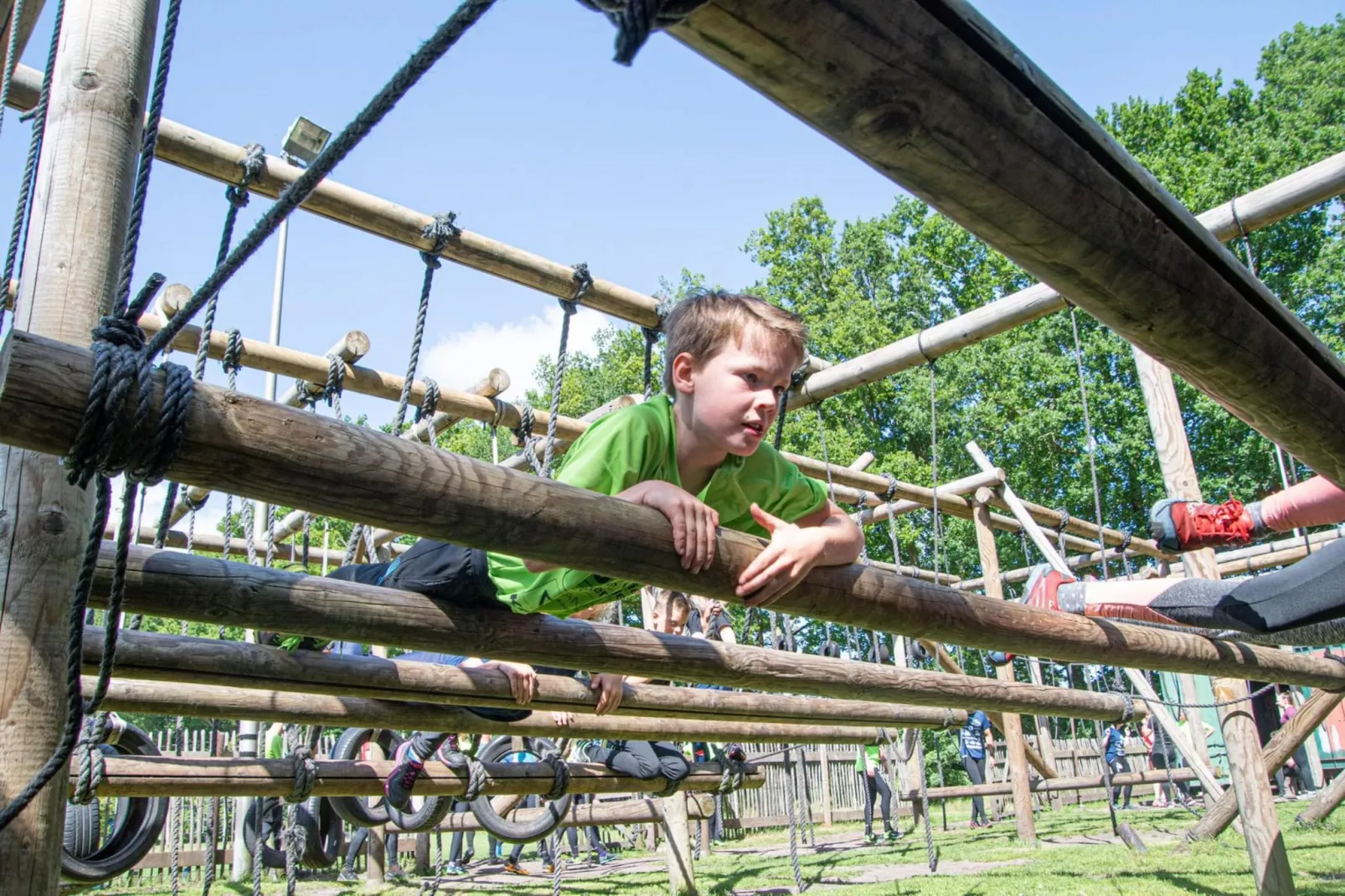 Boslodge l 4 persons-Parkfaciliteiten