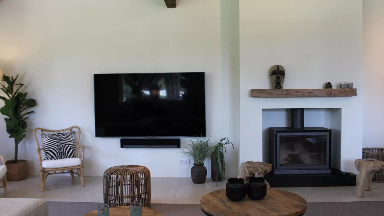 Les Palmiers-Woonkamer