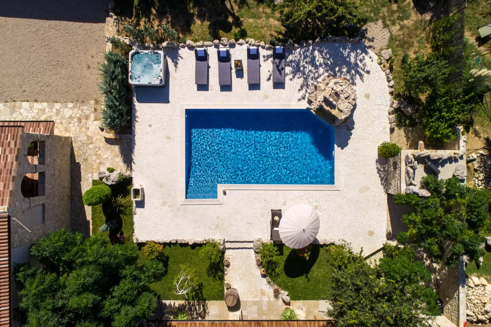 Villa Olea with private heated pool-Zwembad