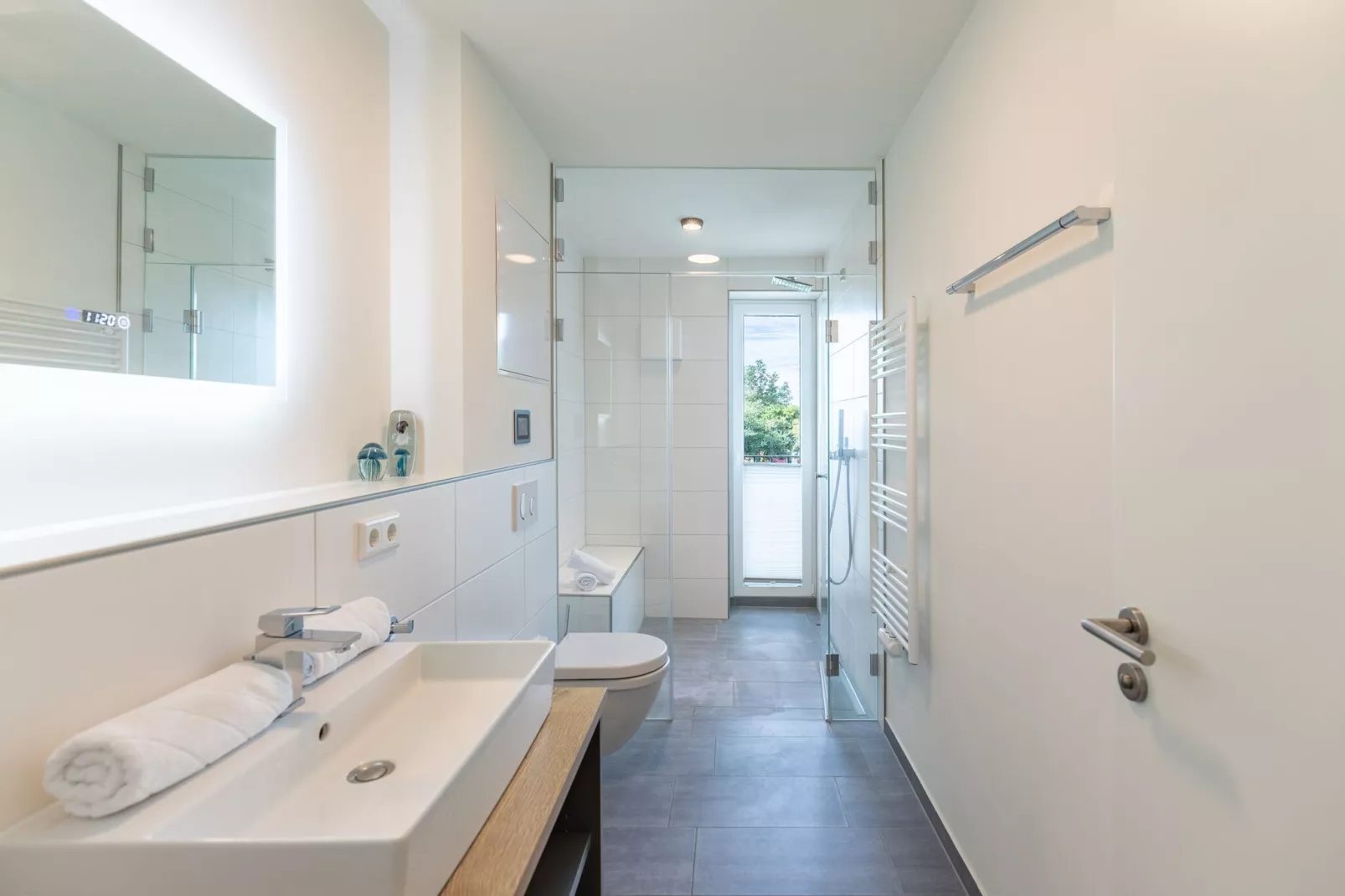 Halligwelt de Luxe auf Nordstrand-Badkamer