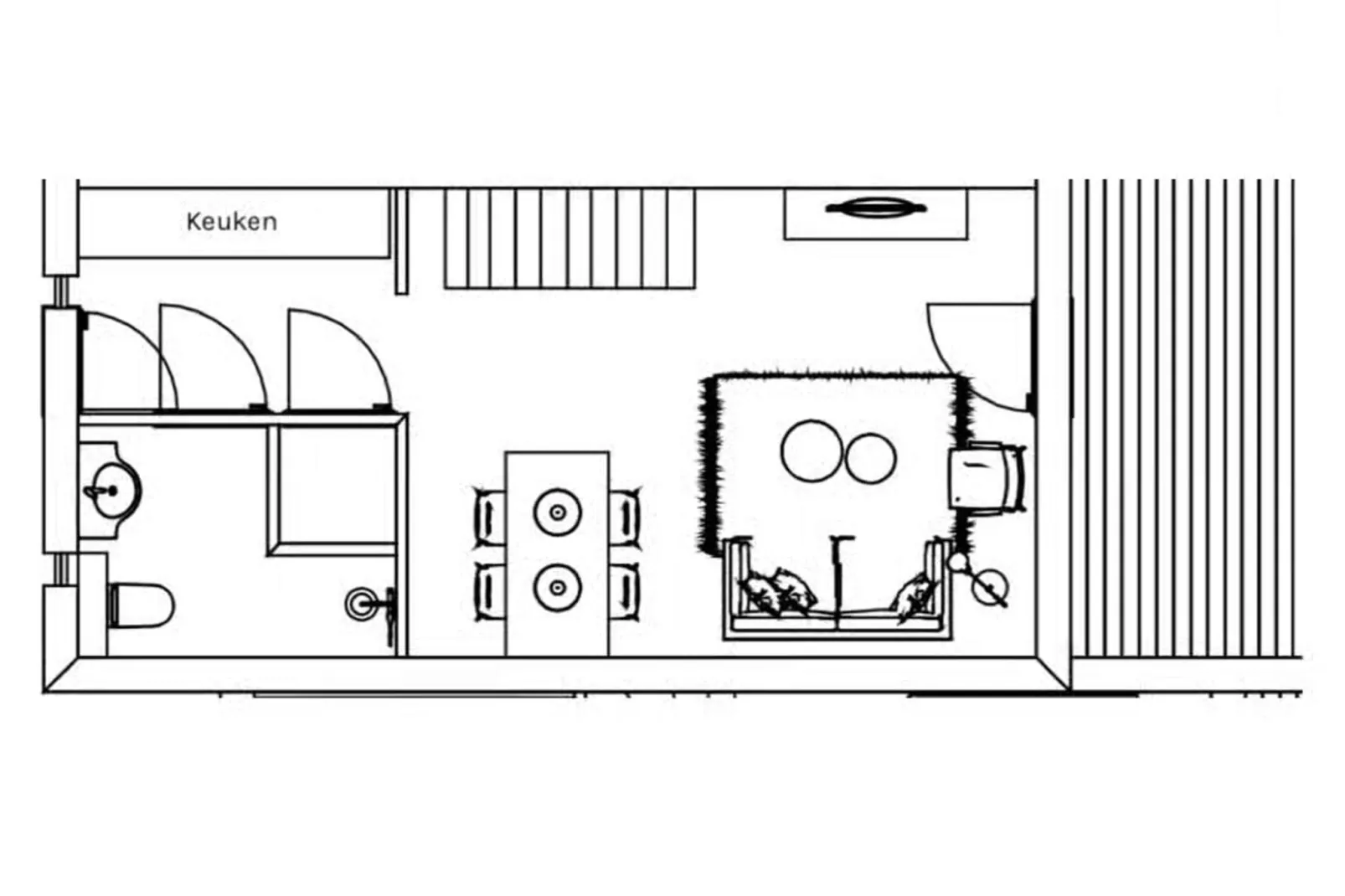 Plein 40 Lodge 22-Plattegrond