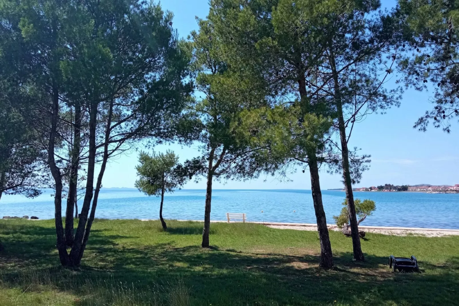 Sea view apartment Privlaka-Gebieden zomer 1km