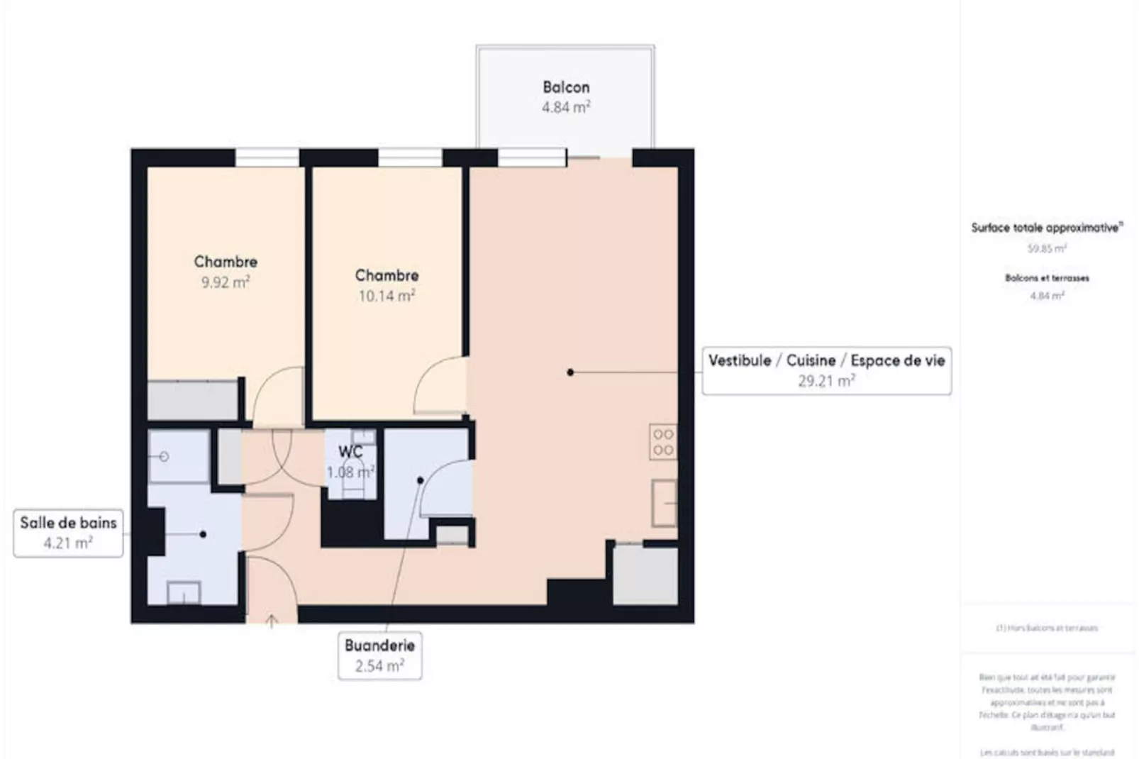Appartements à Pléneuf-Val-André-Niet-getagd