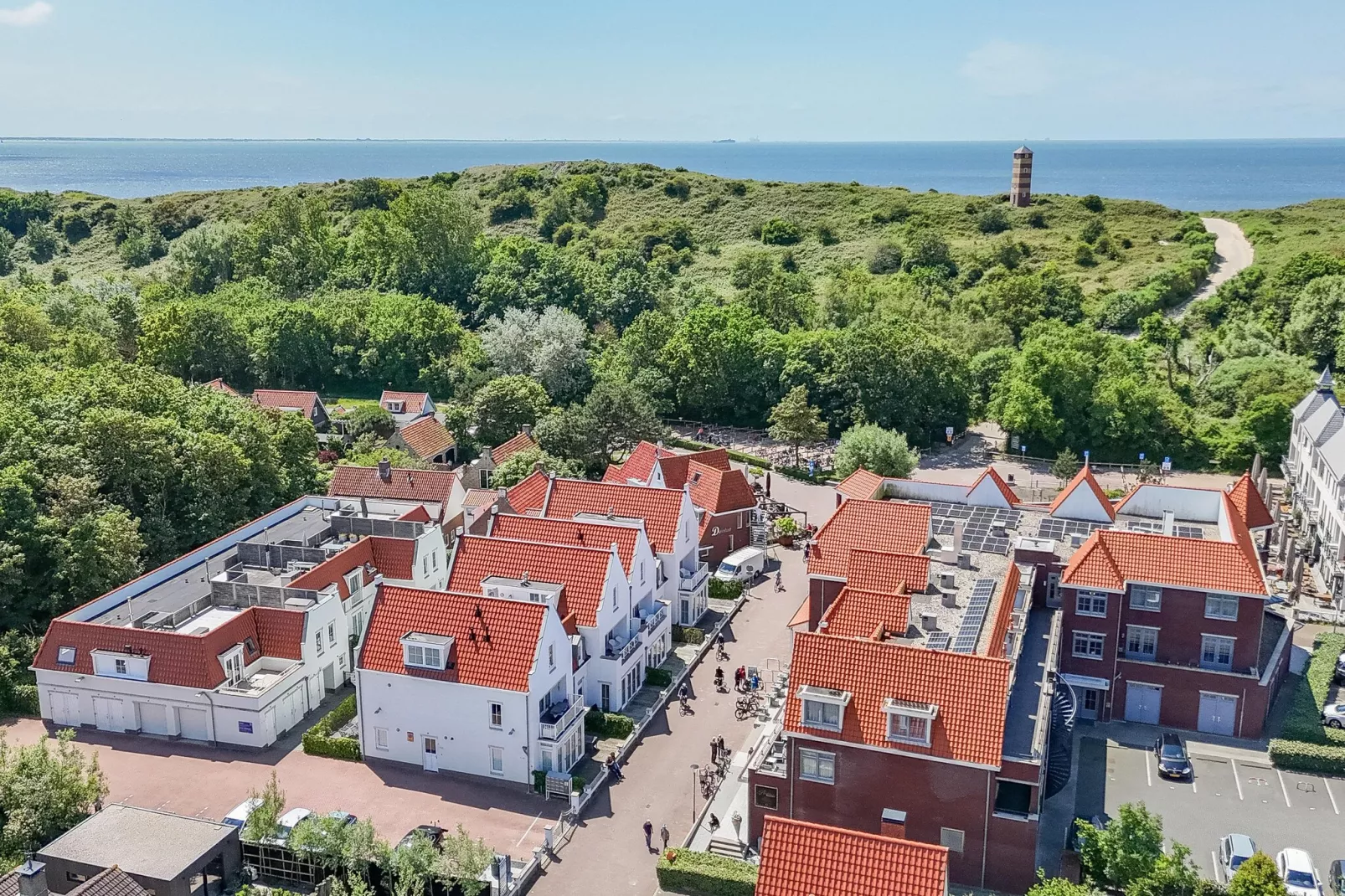 Appartement Kaapduinseweg 13 Dishoek 13D luxe 6p sauna-Gebieden zomer 1km