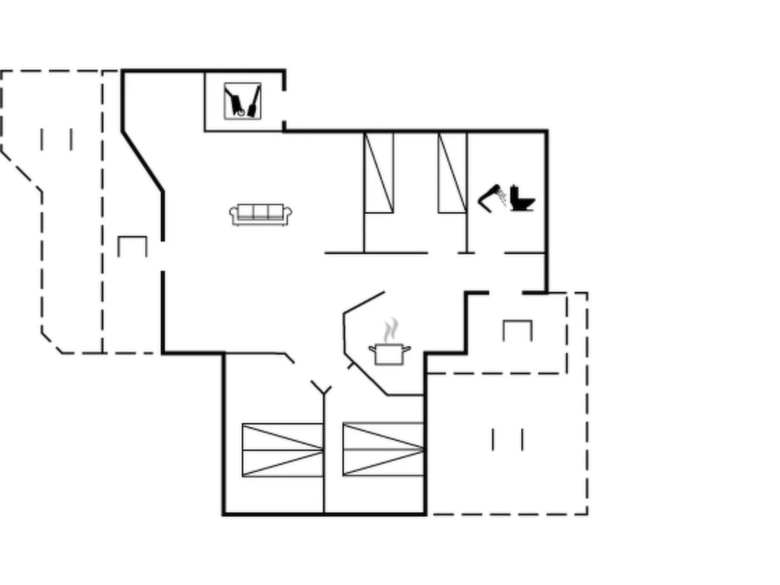 "Niglæs" - 700m from the sea-Binnen