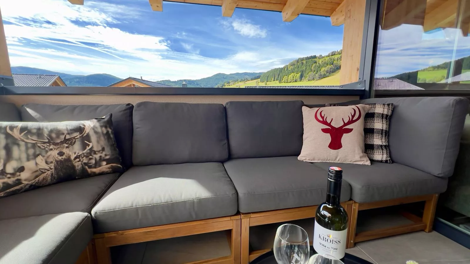 Grebenzen Lodge Edelweiss-Terrasbalkon