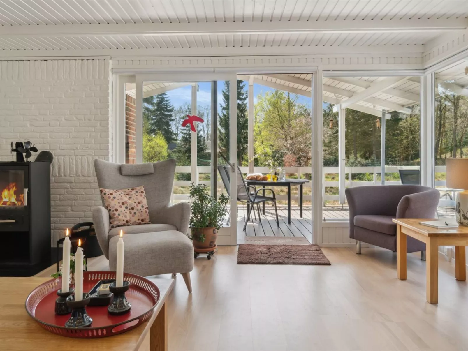 "Gjertrud" - 1km from the sea-Binnen