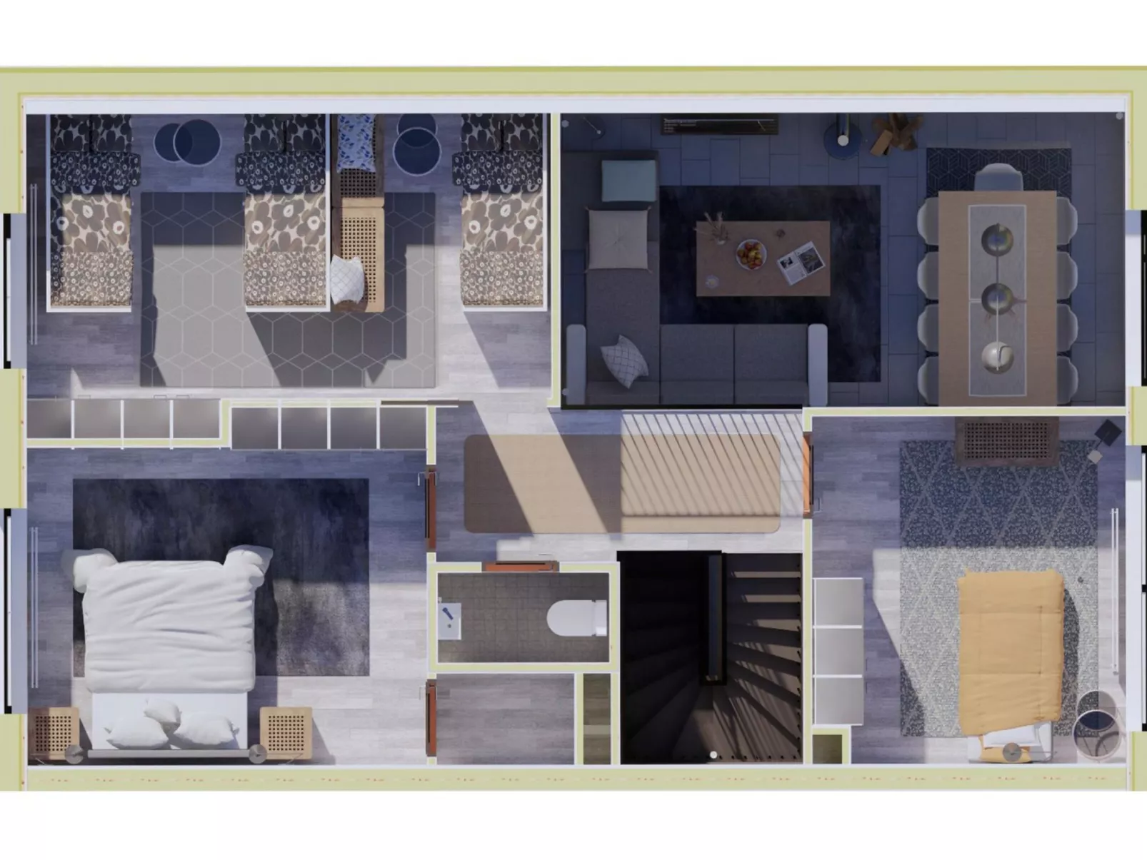 Villa arcus b-Binnen