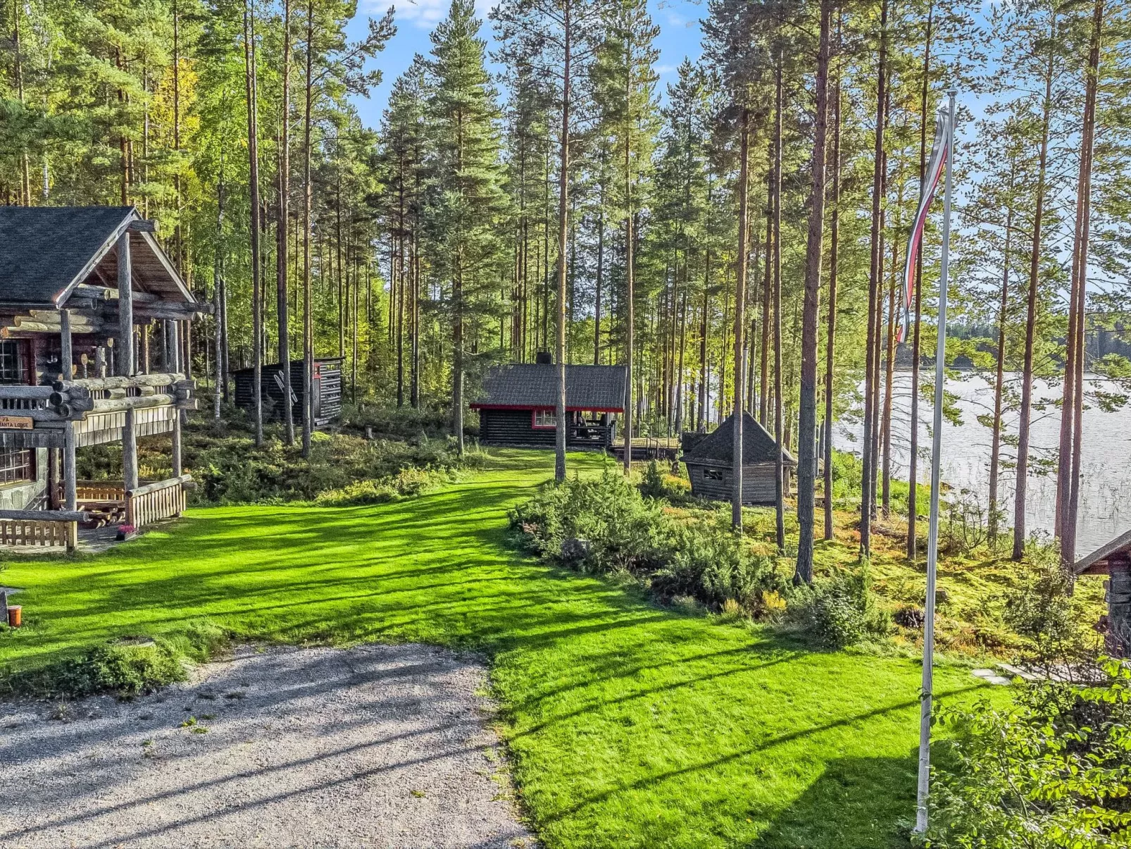 Mäntyranta lodge-Binnen